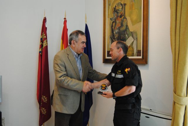 González Tovar recibe a la máxima autoridad de la UME en Murcia - 1, Foto 1