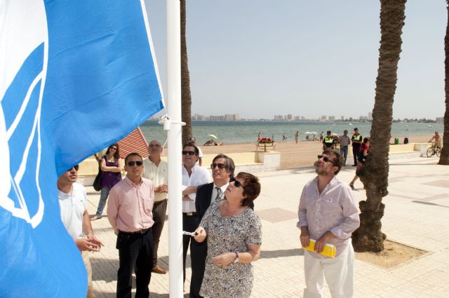 Cartagena acoge la mitad de las banderas azules concedidas a la Región - 1, Foto 1