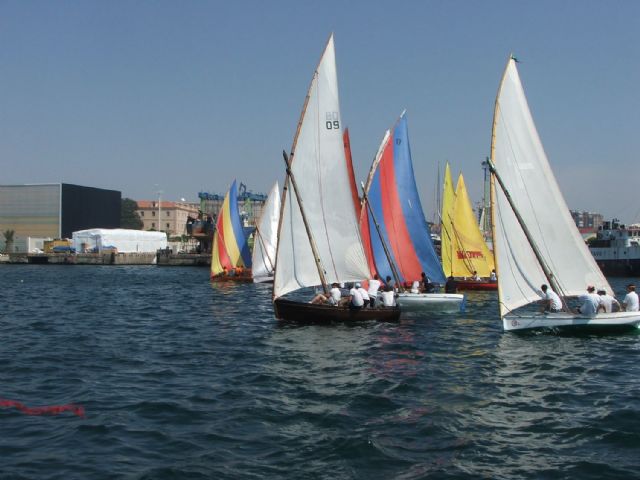 Nueve embarcaciones de vela latina disputaron el Trofeo Asociación de Vecinos Santa Lucía - 1, Foto 1
