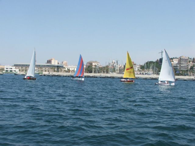 Nueve embarcaciones de vela latina disputaron el Trofeo Asociación de Vecinos Santa Lucía - 4, Foto 4