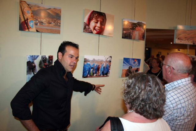 Inaugurada en el Centro Cultural Infanta Elena la exposición fotográfica Un soldado en Afganistán, de Jesús Martínez Marín - 1, Foto 1