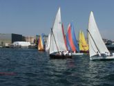 Nueve embarcaciones de vela latina disputaron el Trofeo Asociación de Vecinos Santa Lucía
