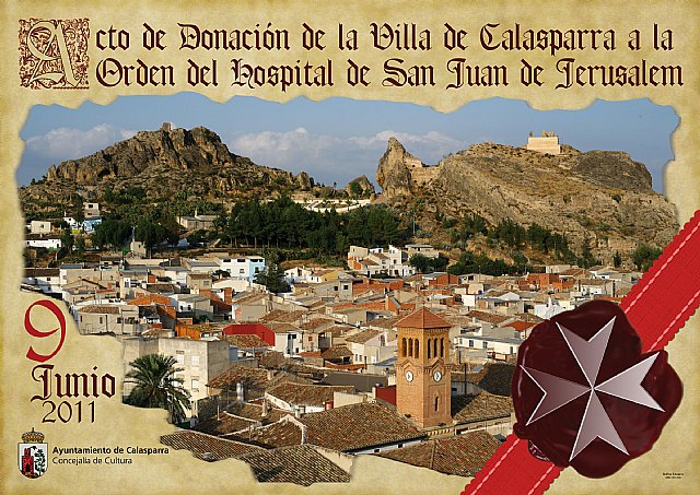 Donacion de Calasparra a la orden del hospital de San Juan de Jerusalem - 1, Foto 1