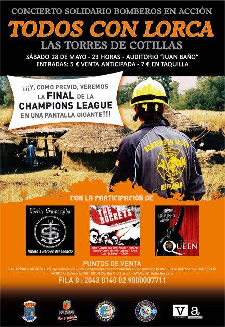 Las Torres de Cotillas se vuelca mañana con Lorca con un concierto solidario - 1, Foto 1