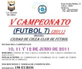 V campeonato fútbol 7 C.F. Ciudad de Cieza (24 h.)