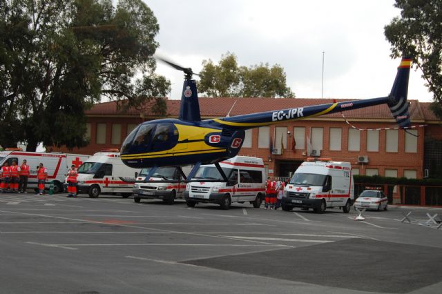 Bomberos en Acción se entrena en Las Torres de Cotillas ante un posible seísmo - 1, Foto 1