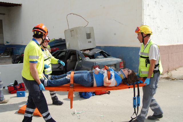 Bomberos en Acción se entrena en Las Torres de Cotillas ante un posible seísmo - 3, Foto 3
