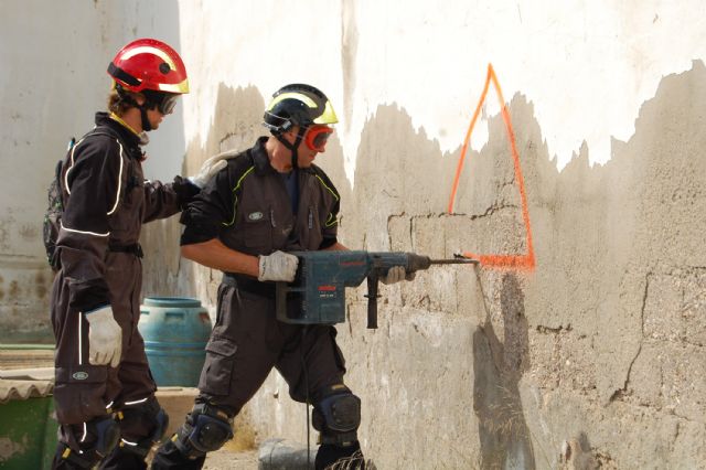 Bomberos en Acción se entrena en Las Torres de Cotillas ante un posible seísmo - 4, Foto 4