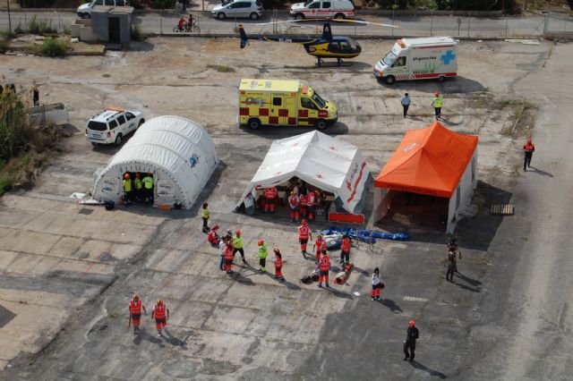 Bomberos en Acción se entrena en Las Torres de Cotillas ante un posible seísmo - 5, Foto 5