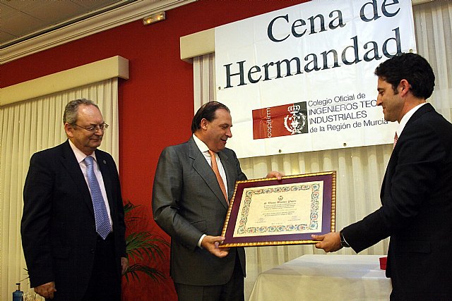 El diputado murciano Martínez Pujante, ‘Colegiado de Honor’ de los ingenieros técnicos industriales - 1, Foto 1