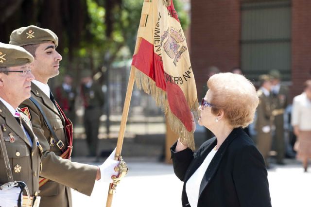 Más de un centenar de vecinos juran bandera en La Aljorra - 5, Foto 5