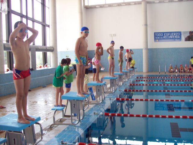 Más de 60 nadadores, de entre 5 y 16 años, han participado en la Competición Solidaria de Natación - 1, Foto 1