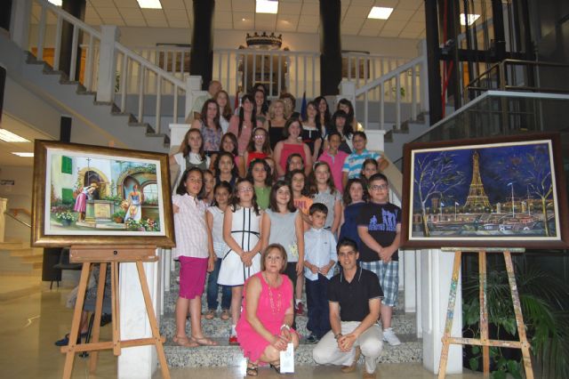 Talento juvenil a golpe de pincel en Lorquí - 4, Foto 4