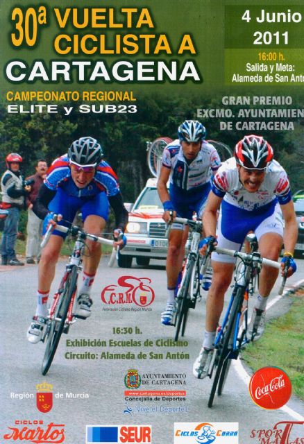 La XXX Vuelta Ciclista Elite Sub23 vuelve a Cartagena este sábado - 2, Foto 2