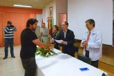 El director del SEF entrega los primeros 44 títulos de Buceador Profesional que se expiden en la Región de Murcia