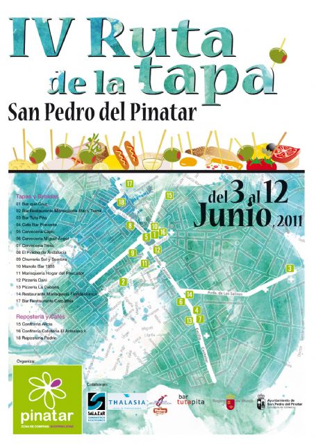 Comienza la IV Ruta de la Tapa en 18 restaurantes y bares de San Pedro del Pinatar - 1, Foto 1