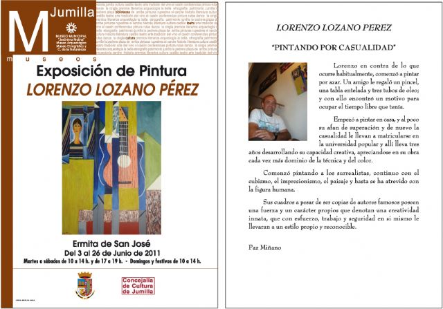 La Ermita de San José acoge, del 3 al 26 de junio, una exposición de pintura de Lorenzo Lozano Pérez - 1, Foto 1