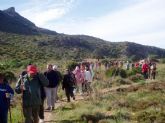 Cincuenta mayores hacen senderismo por el Barranco de Orfeo