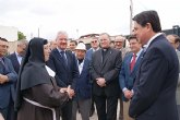 Valcrcel agradece a los regantes que financien las obras del Monasterio de Las Clarisas de Lorca y subraya que 'llevan la solidaridad en el alma'