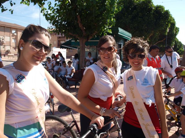 Más de medio millar de alguaceños pedalean con sus Fiestas Patronales 2011 - 1, Foto 1