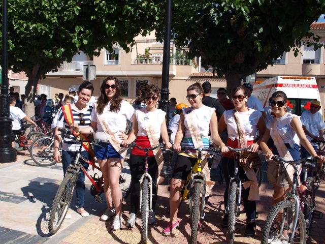 Más de medio millar de alguaceños pedalean con sus Fiestas Patronales 2011 - 3, Foto 3