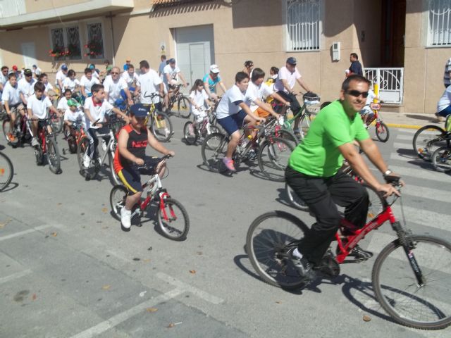 Más de medio millar de alguaceños pedalean con sus Fiestas Patronales 2011 - 4, Foto 4