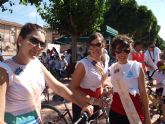 Más de medio millar de alguaceños pedalean con sus Fiestas Patronales 2011