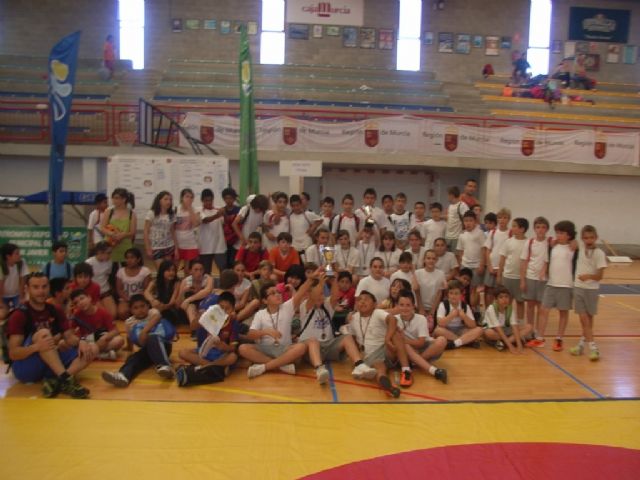 Sesenta alumnos de los colegios Reina Sofia, Tierno Galván y Santiago participaron en la final regional de Deporte Escolar de Nano Nana Práctica Grecorromana - 2, Foto 2