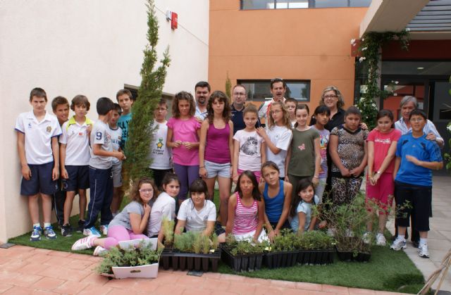 Alumnos del Colegio Sagrado Corazón de Puerto Lumbreras plantarán más de 100 árboles coincidiendo con la Semana del Medio Ambiente - 1, Foto 1