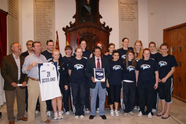 La Selección Escocesa de Baloncesto Cadete Femenino juega mañana un partido en Lorca contra la selección murciana - 1, Foto 1