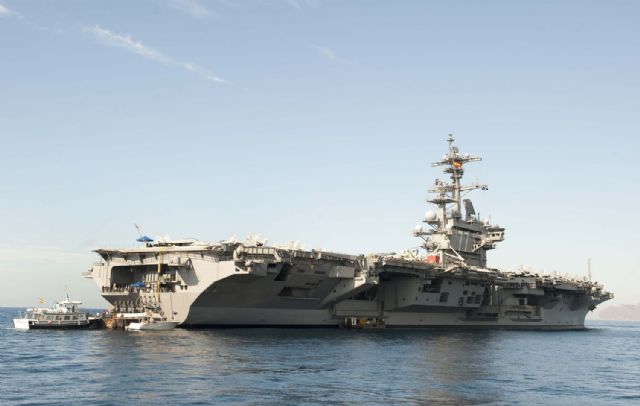 El portaaviones más moderno de la armada nortamericana en Cartagena - 2, Foto 2