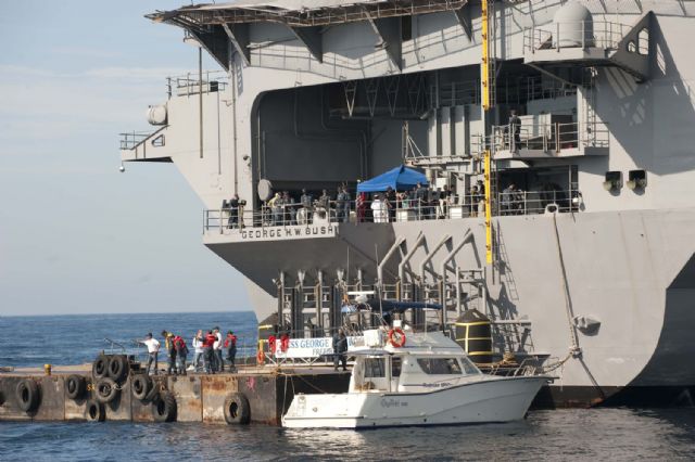 El portaaviones más moderno de la armada nortamericana en Cartagena - 3, Foto 3