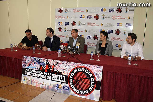 El Club Baloncesto Murcia realizar su stage de pretemporada en Totana del 28 de agosto al 4 de septiembre - 2