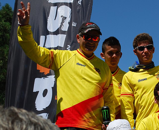 José Sánchez Cánovas, campeón de la 4ª prueba del open de España de descenso en mountain bike, Foto 3