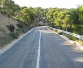La Comunidad mejorar la carretera que comunica el municipio de Ricote con los de Cieza y Mula