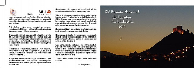 Bases del XIV Certamen Nacional de Cuentos Ciudad de Mula 2011 - 1, Foto 1