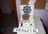 La Polica Local incauta 201 bellotas de resina de hachs