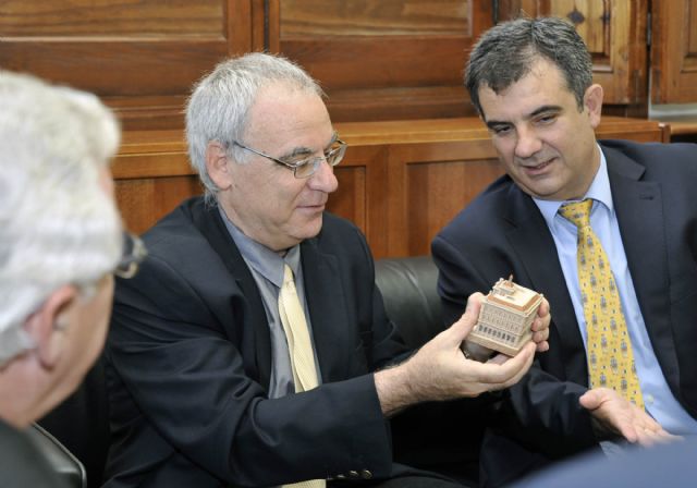El rector de la Universidad de Haifa visita la Universidad de Murcia - 1, Foto 1