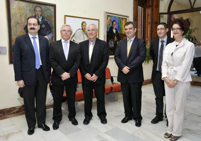 El rector de la Universidad de Haifa visita la Universidad de Murcia - 4, Foto 4