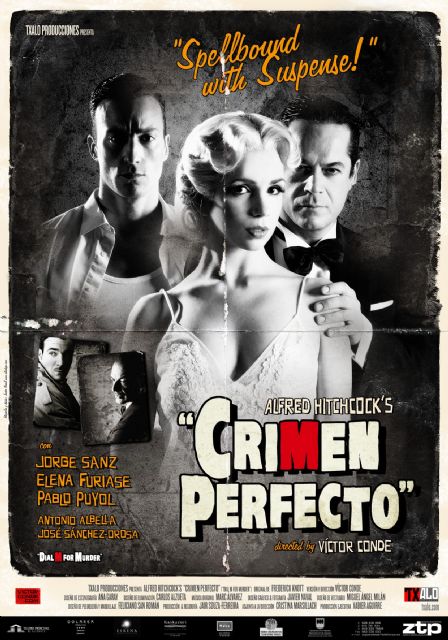 Jorge Sanz, Elena Furiase y Pablo Puyol representarán en Águilas 'Crimen Perfecto' - 3, Foto 3