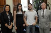 Los alumnos Jos Carlos Gallego Fernndez e Irene Lpez Martnez obtienen becas de posgrado de la Caixa