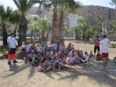 Cruz Roja de guilas pone en marcha una nueva edicin de los Talleres 'Aprender en la Playa'