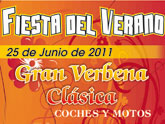 Fiesta del verano.Gran Verbena Clsica. Coches y motos