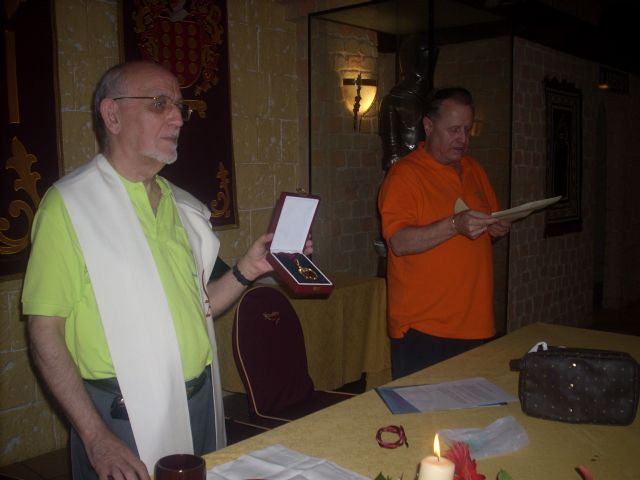 Amites-Totana estuvo presente en el acto de entrega de “La Medalla de Oro” a la ONG Internacional Telfono de la Esperanza - 6