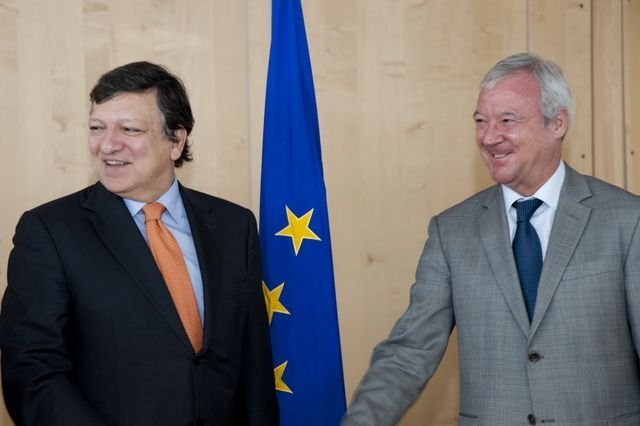 Valcárcel pide a Durao Barroso que aumente las compensaciones por la crisis del pepino - 1, Foto 1