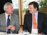 Valcárcel solicita a Durao Barroso fondos extraordinarios para hacer frente a la reconstrucción de Lorca