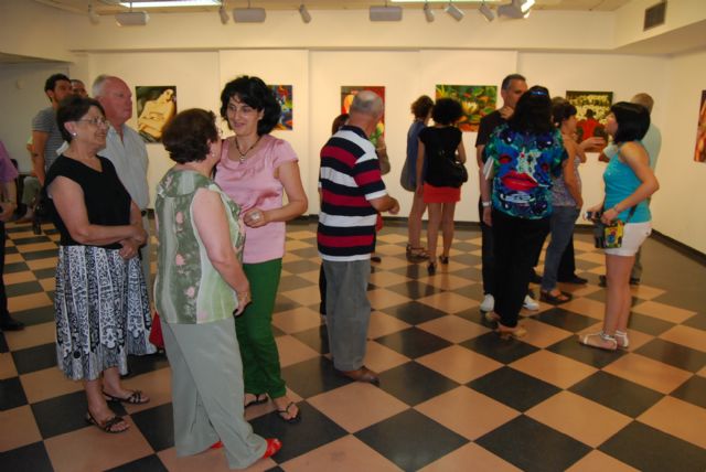 La muestra de los alumnos del taller de pintura de la Universidad Popular de Totana permanece expuesta hasta el día 26 de junio, Foto 3