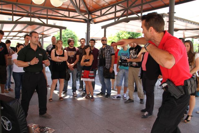 Campus de Verano UCAM 2011.Exhibición de seguridad en la UCAM - 1, Foto 1