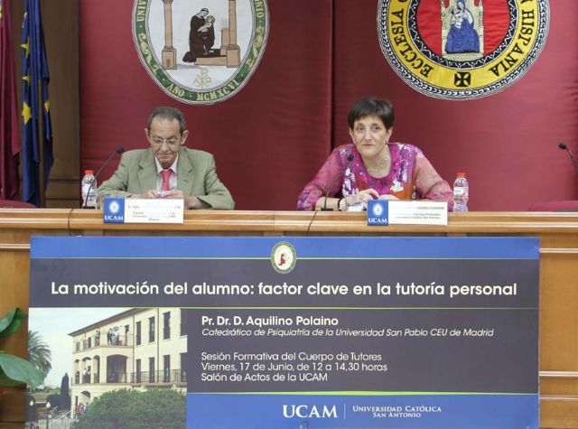 Polaino diserta en la UCAM sobre cómo motivar a los alumnos - 1, Foto 1