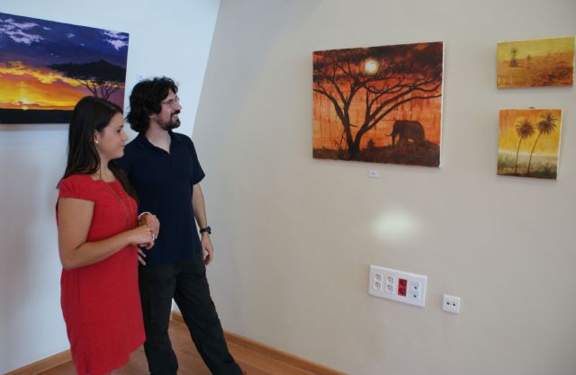 El pintor murciano Javier Coll expone su obra en el Centro de Ocio y Artes Emergentes - 1, Foto 1